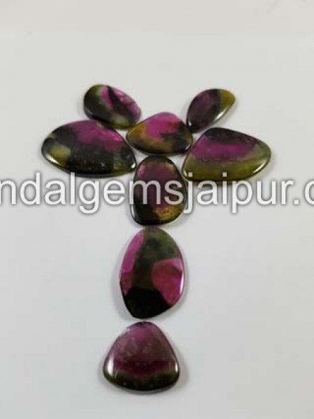 Watermelon Tourmaline Smooth Slices